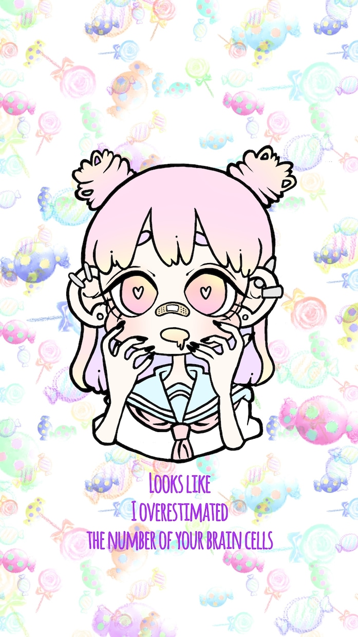 グロかわポップなイラストを描きます ちょっとしたイメージやお題からでも作成可能！ イメージ7