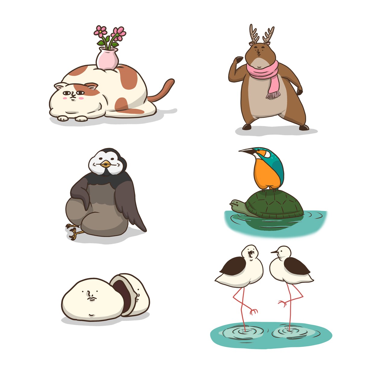 シュールでかわいいイラスト描きます 一風変わったイラストをアイコンに！ イメージ8