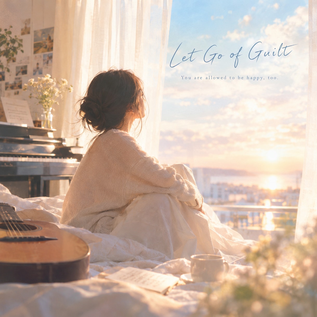 癒やし歌「Let Go of Guilt」売ります 君だって、幸せになっていい。心に寄り添うバラード イメージ1