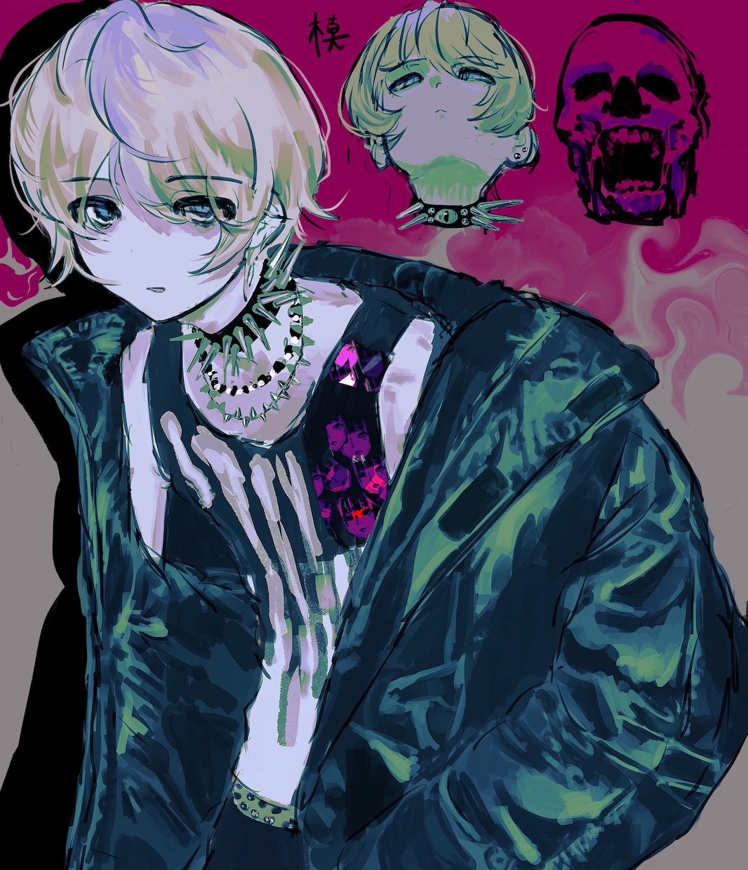 アイコンやサムネに使える個性的なイラストを描きます ご要望に応えつつ雰囲気が特徴的なイラストをお描きします。 イメージ4