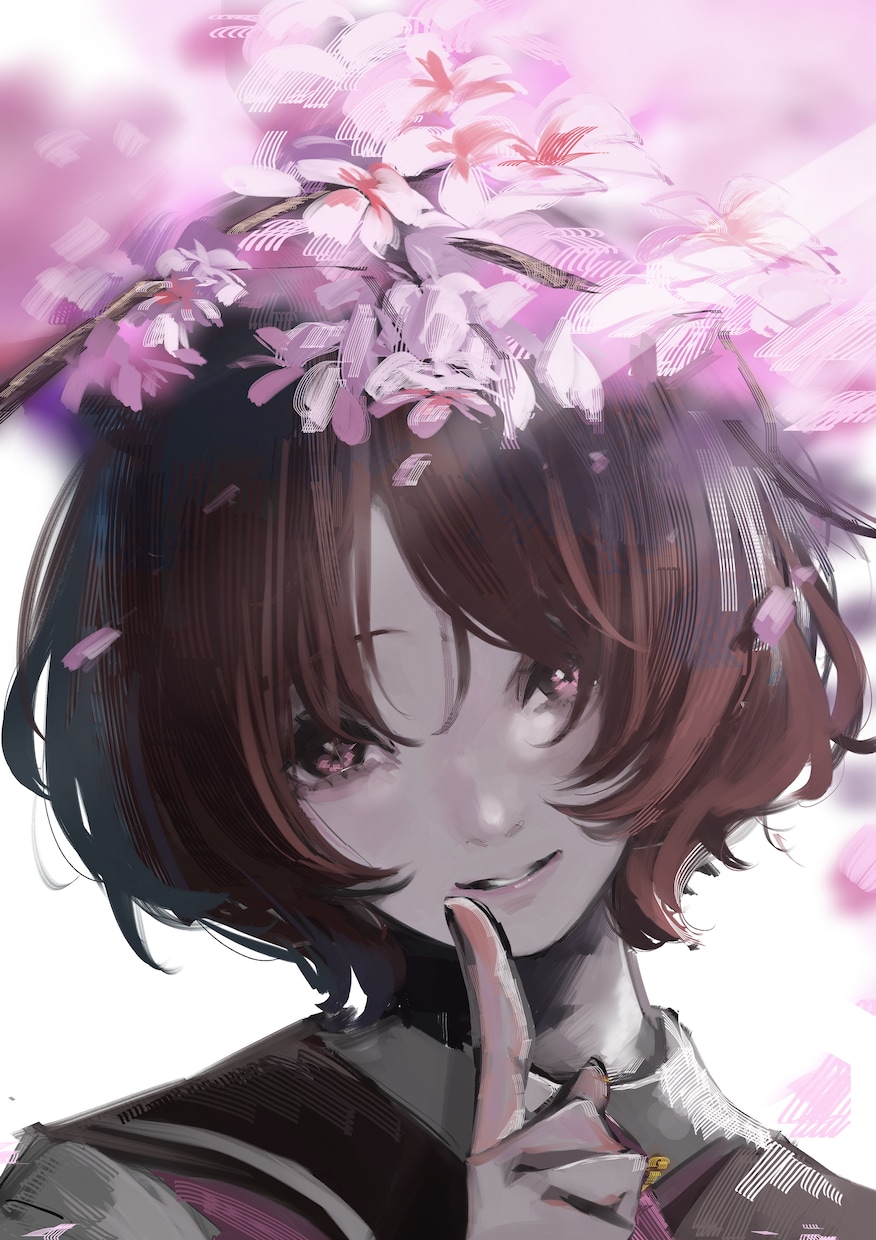 透明感と存在感のあるイラストをお描きいたします SNSアイコン･一枚絵等を主に受け付けております。 イメージ2