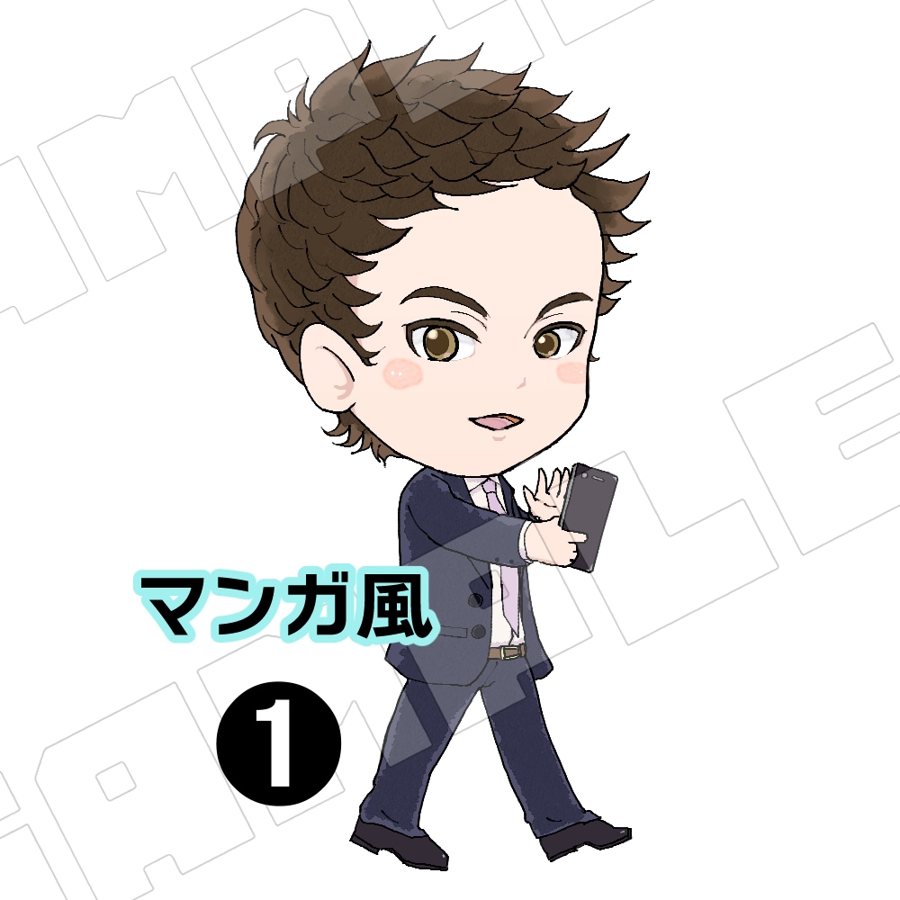 商用利用OK★みにキャラを描きます サムネイル・アイコン・広告・実況キャラなどに♪ イメージ2