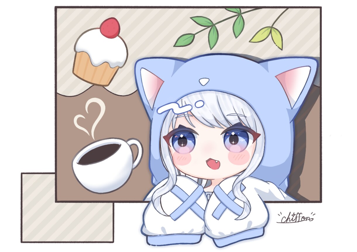 アイコンなどに使えるバストアップイラストを描きます 既存キャラクター、VTuber、オリキャラ問いません！ イメージ6