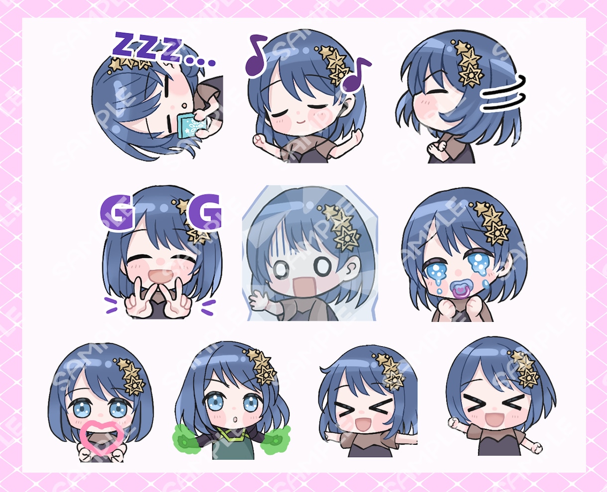 かわいいSDキャラを制作します ※商用利用可能！配信用、グッズ販売、プレゼント企画に。 イメージ4
