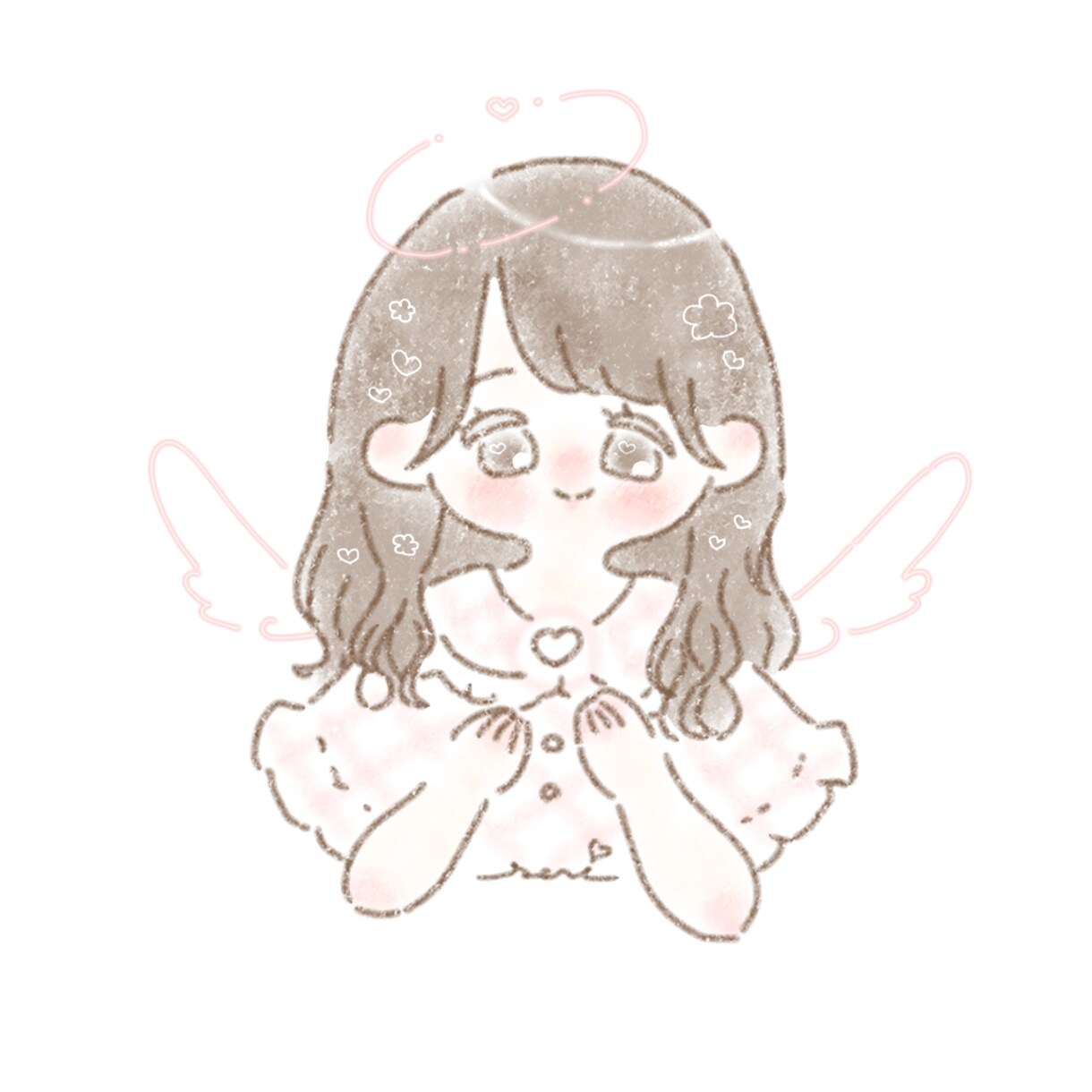 ふんわりと優しいタッチのイラストを描きます しあわせのつまったまんまるほっぺ イメージ6