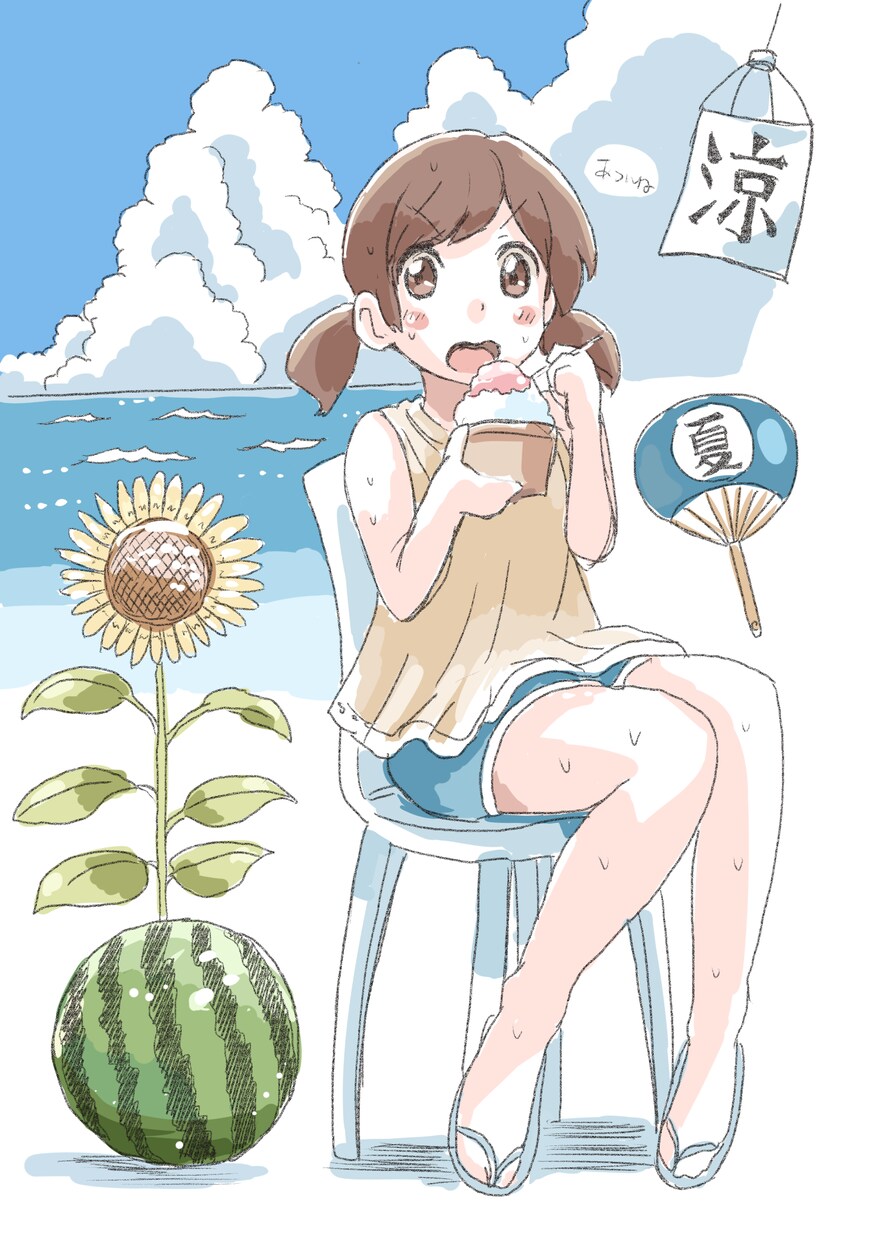 ほのぼのとして可愛いイラストを描きます 淡い色調でポップな雰囲気・シンプルな挿絵風イラスト描きます！ イメージ8