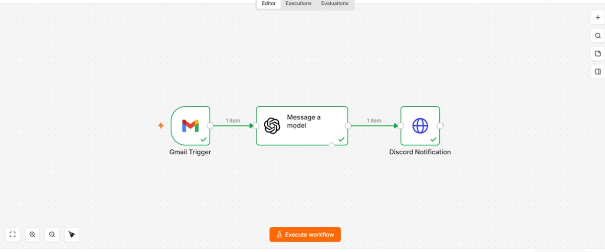 重要メールをAIで自動通知します n8nとOpenAIで重要メールを見逃し防止 イメージ3