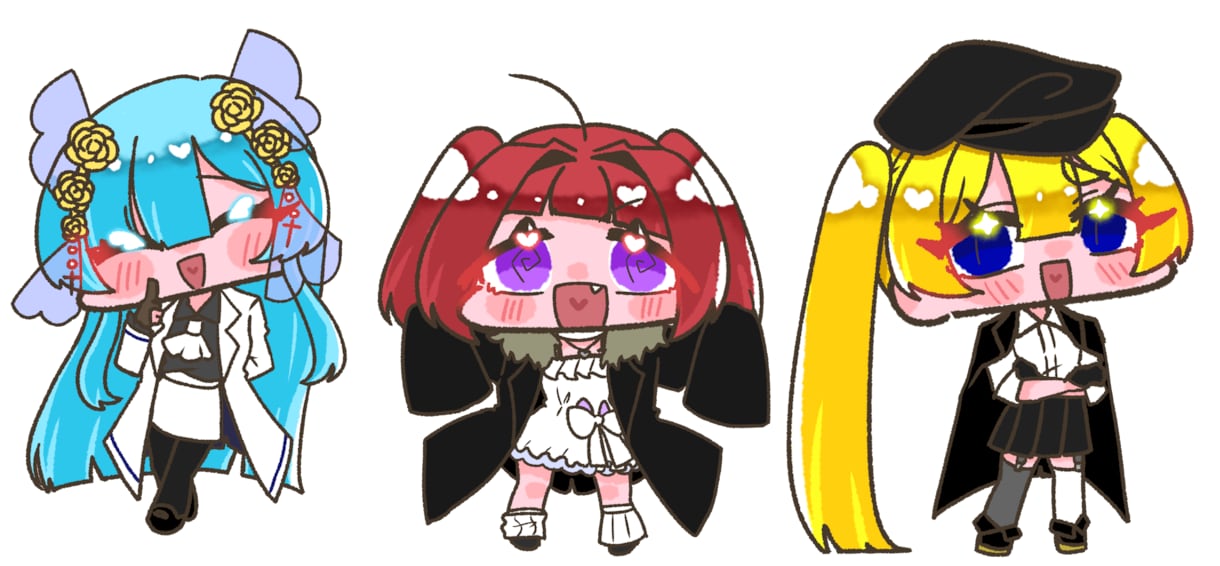 優しいタッチのアイコンイラストかきます かわいい色んな表情がかけます！ イメージ1