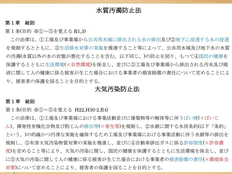 計量士試験の法律問題まとめノートお譲りします 計量士過去問(18回分H21～R7)をA4用紙でまとめました イメージ7