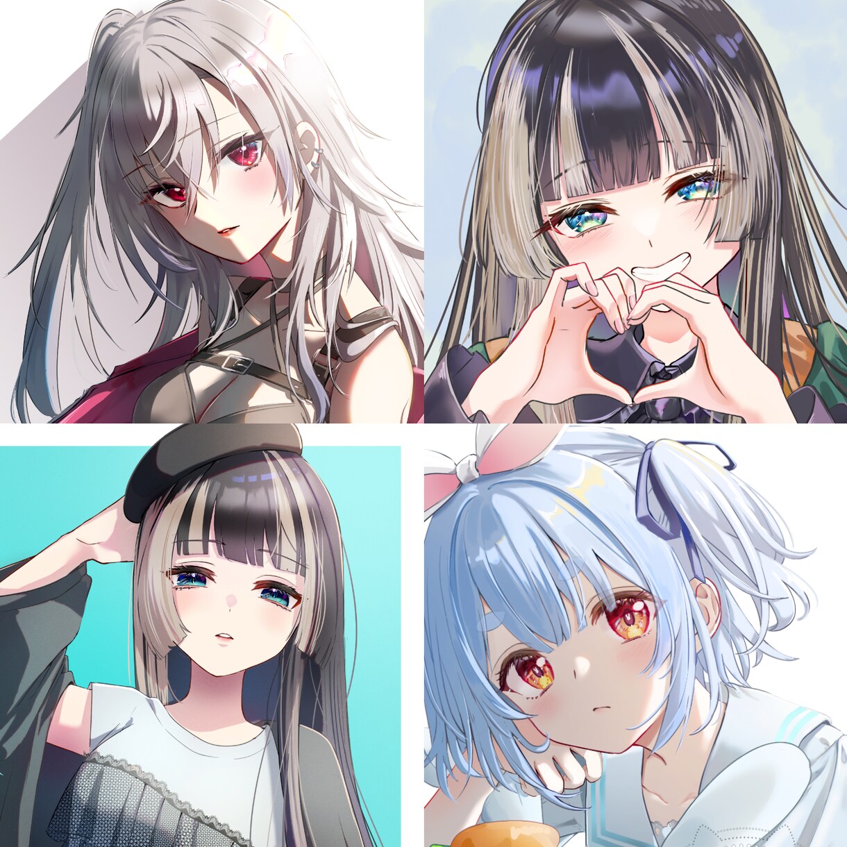 最短1～3日！バストアップイラストを制作します サムネ向き！テンプレ記入だけ！空欄はお任せOK！ イメージ7