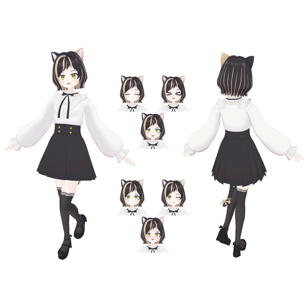 フルスクラッチ3Dモデル制作します 一緒にあなただけの3Dキャラクターモデルを作りませんか イメージ4
