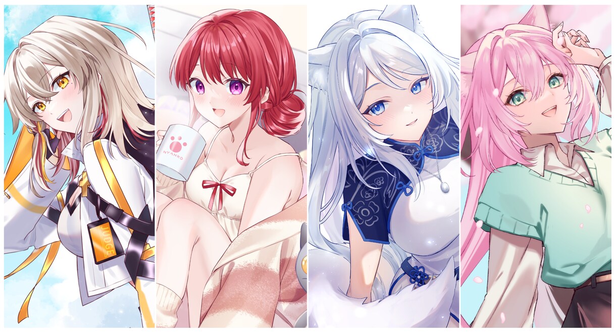 イラスト全般制作いたします かわいくて透明感のあるイラスト！ イメージ3