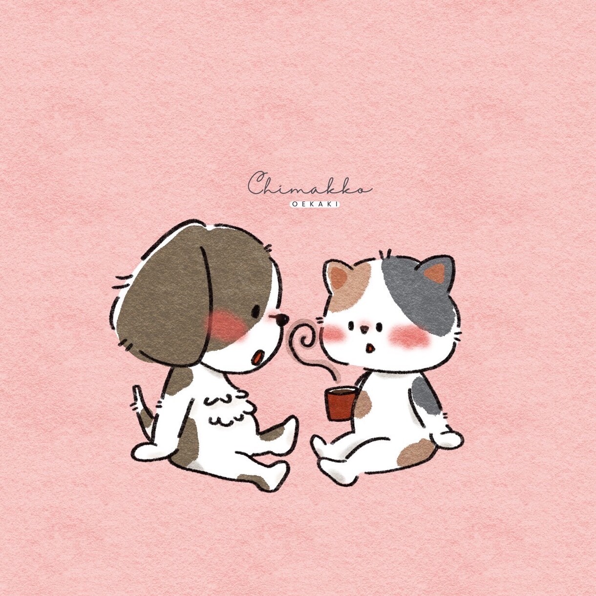 レイキヒーリング☆ペットとお別れされた心を癒します ペットちゃんのイラスト＋ヒーリング+天使のメッセージ付⭐️ イメージ3