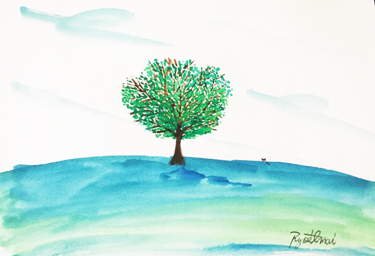 写真を元にイラストを描きます 風景や花や人物など、さまざまなものを手書きでイラスト化します イメージ3