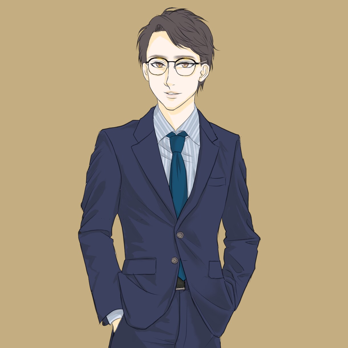 選べる背景♪華やぐイラスト＆アイコン描きます キャンペーン中！無地背景or柄背景のどちらか指定可 イメージ8