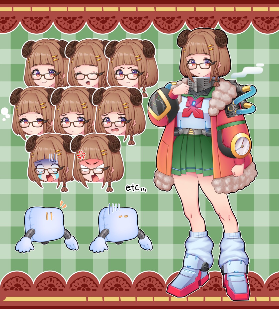 キャラクターの立ち絵を制作します 配信活動や創作キャラ、SNS用素材等で立ち絵が必要な方へ イメージ8