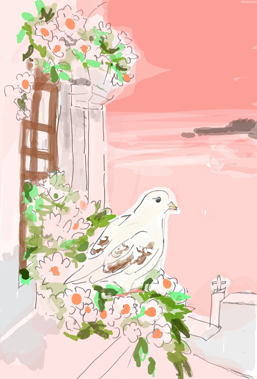 お洒落な線画を描きます お店のインテリアや食べ物をお洒落なタッチで線画にします。 イメージ4