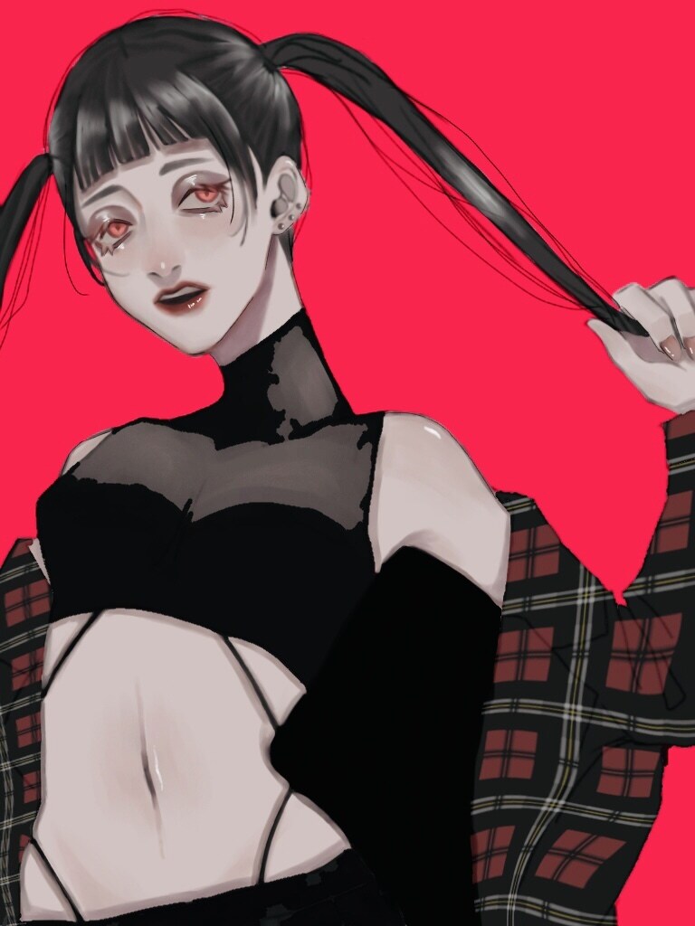 アイコン・歌ってみた等のサムネイル描きます 厚塗りでアンニュイな一枚に！！ イメージ6
