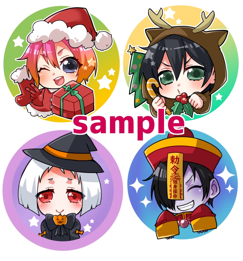 ミニキャラ/デフォルメキャライラスト描きます 用途色々使える！ミニキャライラスト制作します！ イメージ2