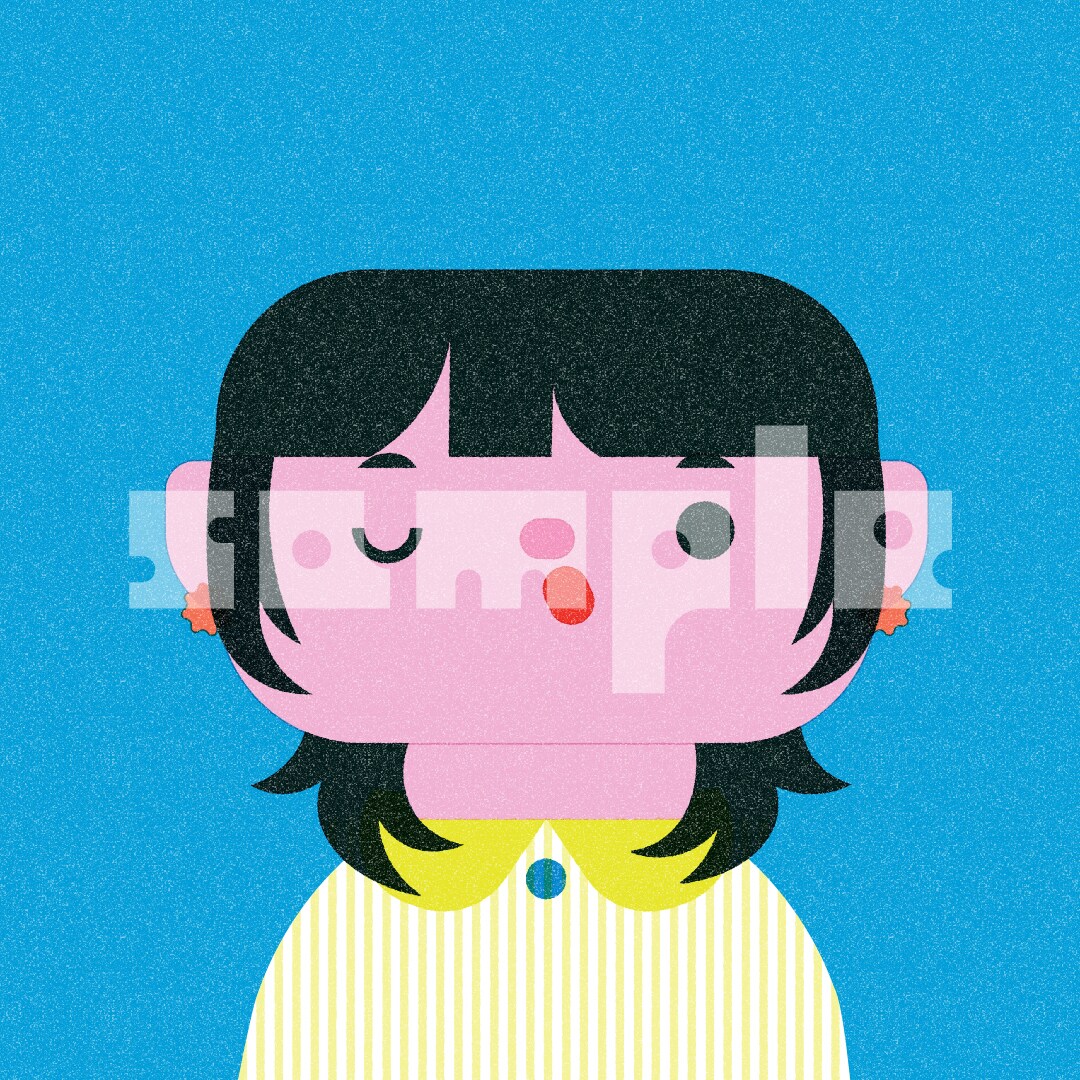 シンプルでかわいいSNSアイコンイラストを描きます あなたのイメージをシンプルでかわいいアイコンにします。 イメージ4