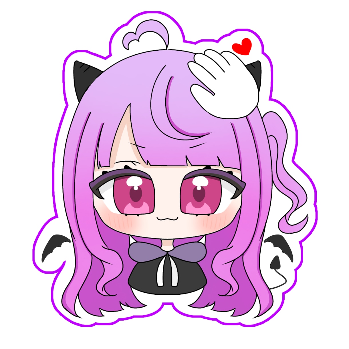 グッズにも使用できるミニキャラ制作します 配信者さんにも優しいお値段でミニキャラ制作します！ イメージ4
