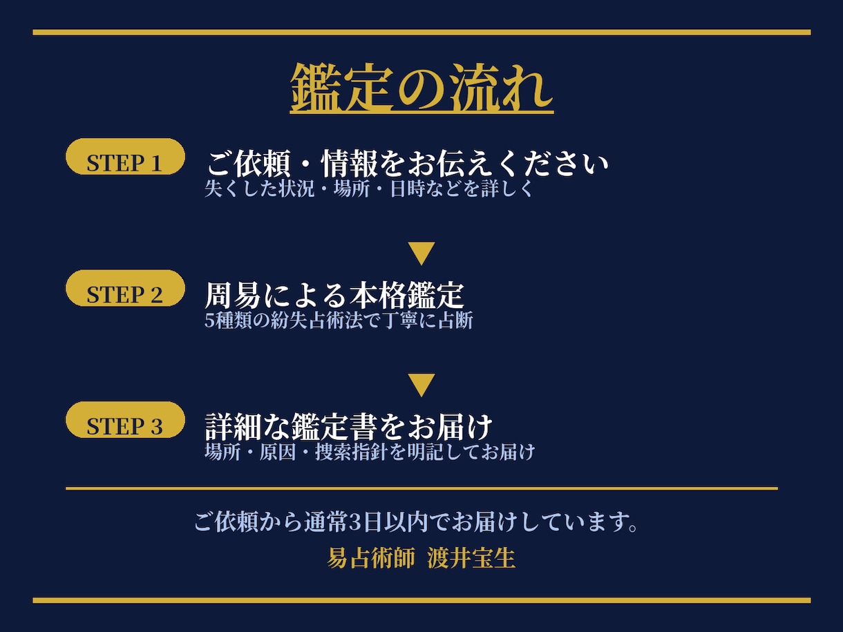 諦めない。探し物を発見するための糸口を占います 何度探しても見つからない…諦める前に試して下さい。失せ物専門 イメージ4