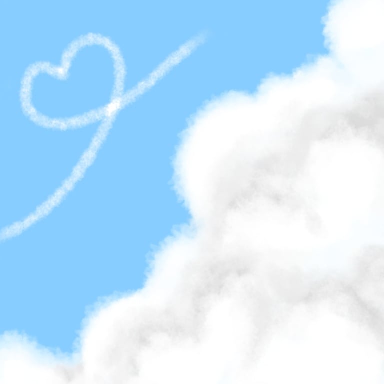 雲、空のSNSアイコンなどを描きます 空のイラストアイコンをお探しのかた、特に雲が好きなかたへ！ イメージ3