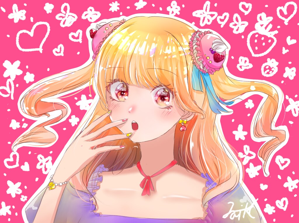 キラキラで明るいイラストを描きます 個性的でオリジナルアイコンほしい人向け イメージ1