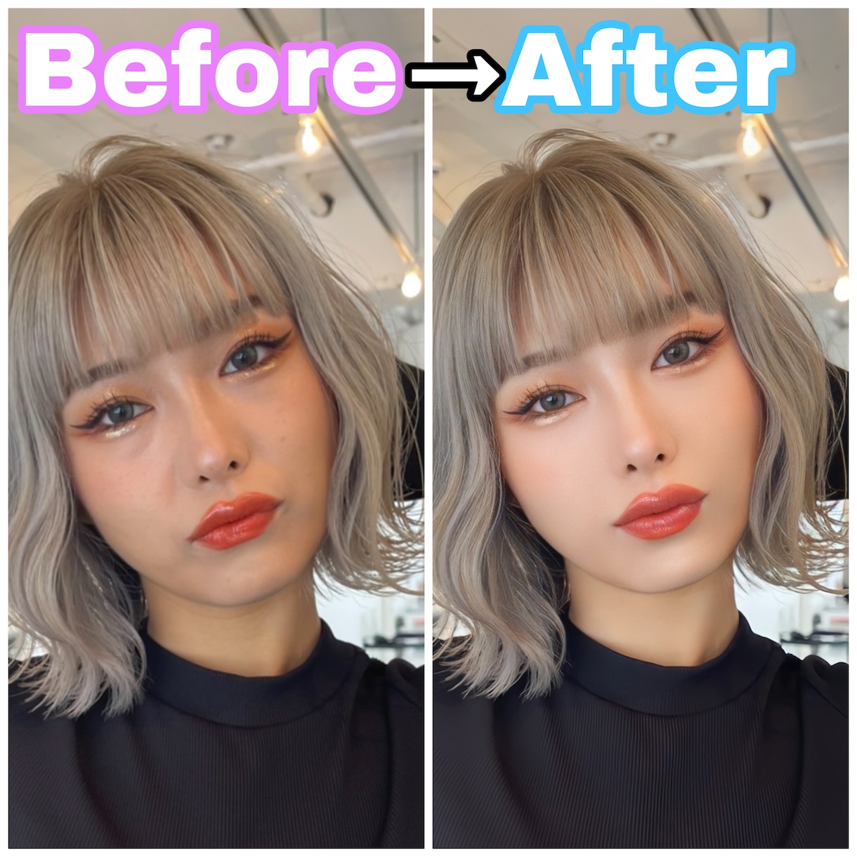 顔写真を「超自然」に美女・イケメンにします 整形カウンセラーに美肌・小顔・スタイルアップもお任せください イメージ1