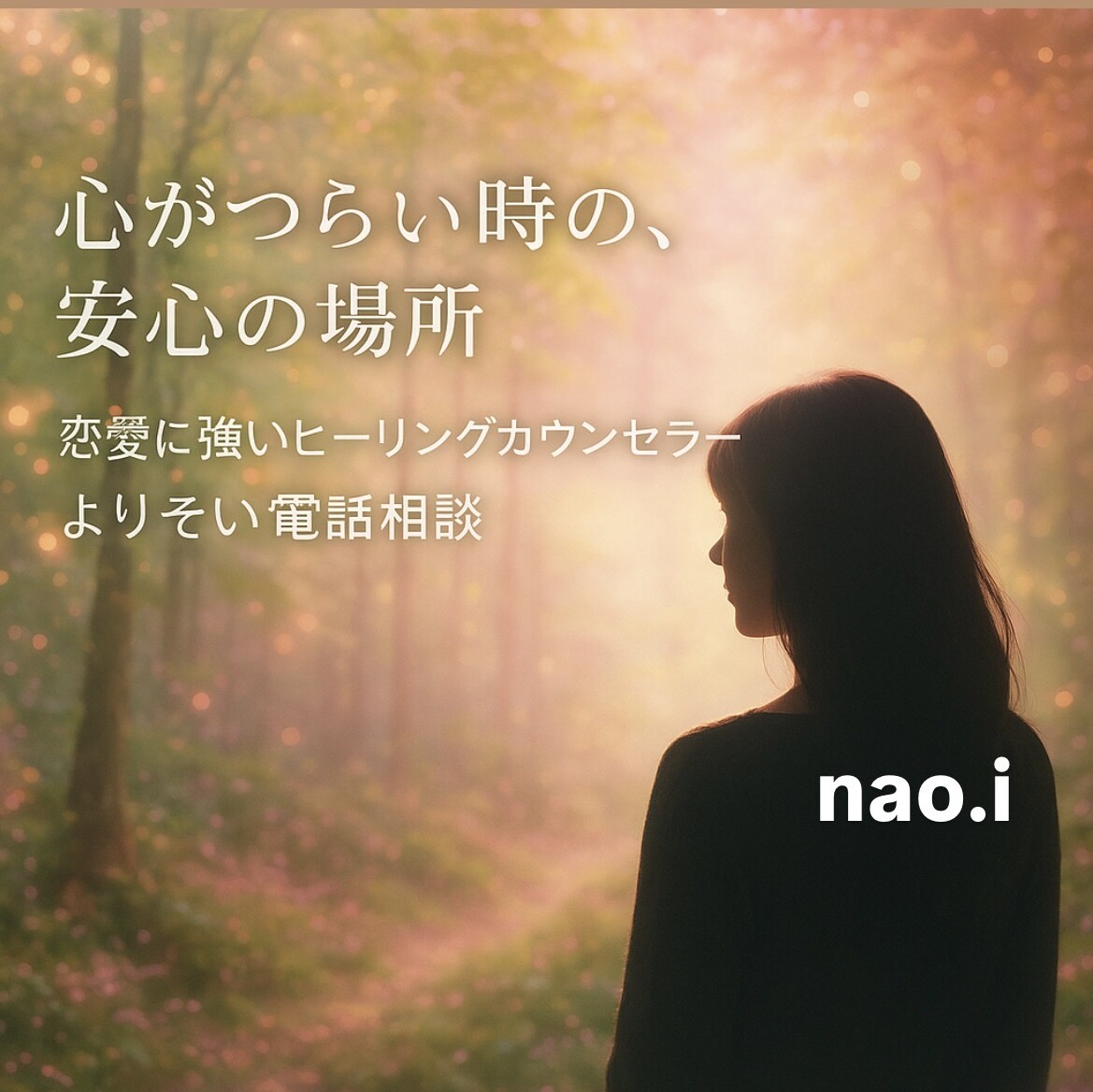 恋愛も日常の悩みもOKです｜心から応援します 愚痴でも弱音でも大歓迎｜心がふっと軽くなるヒーリング電話相談 イメージ1