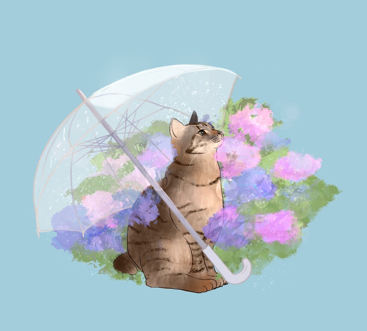 猫ちゃんの似顔絵描きます 愛猫の温もり、そのままイラストに！プレゼントにも！ イメージ5