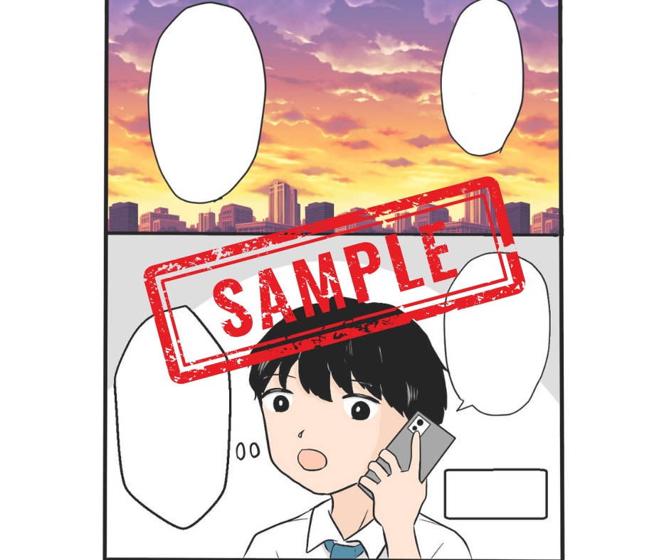 商用OK！伝わる広告漫画で心を動かします 150枚以上の漫画納品実績。魅力が伝わる漫画に仕上げます！ イメージ3