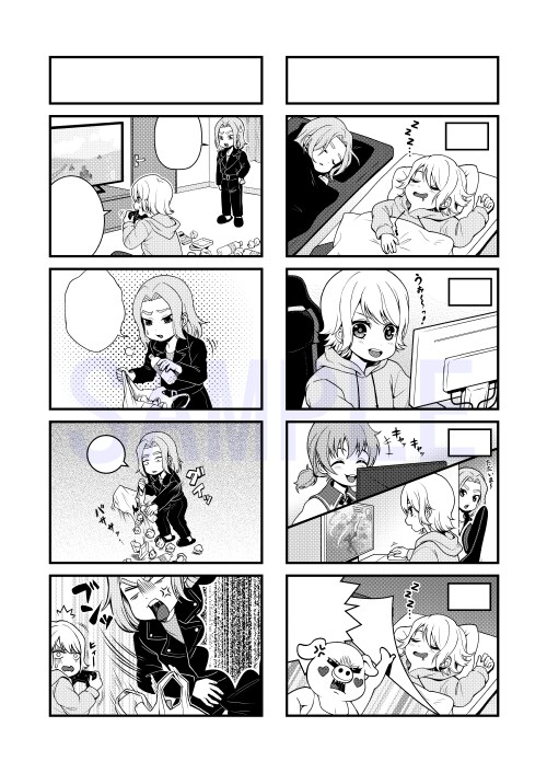 原作ネームのあるマンガ制作いたします マンガ原稿1ページからお描きいたします イメージ5