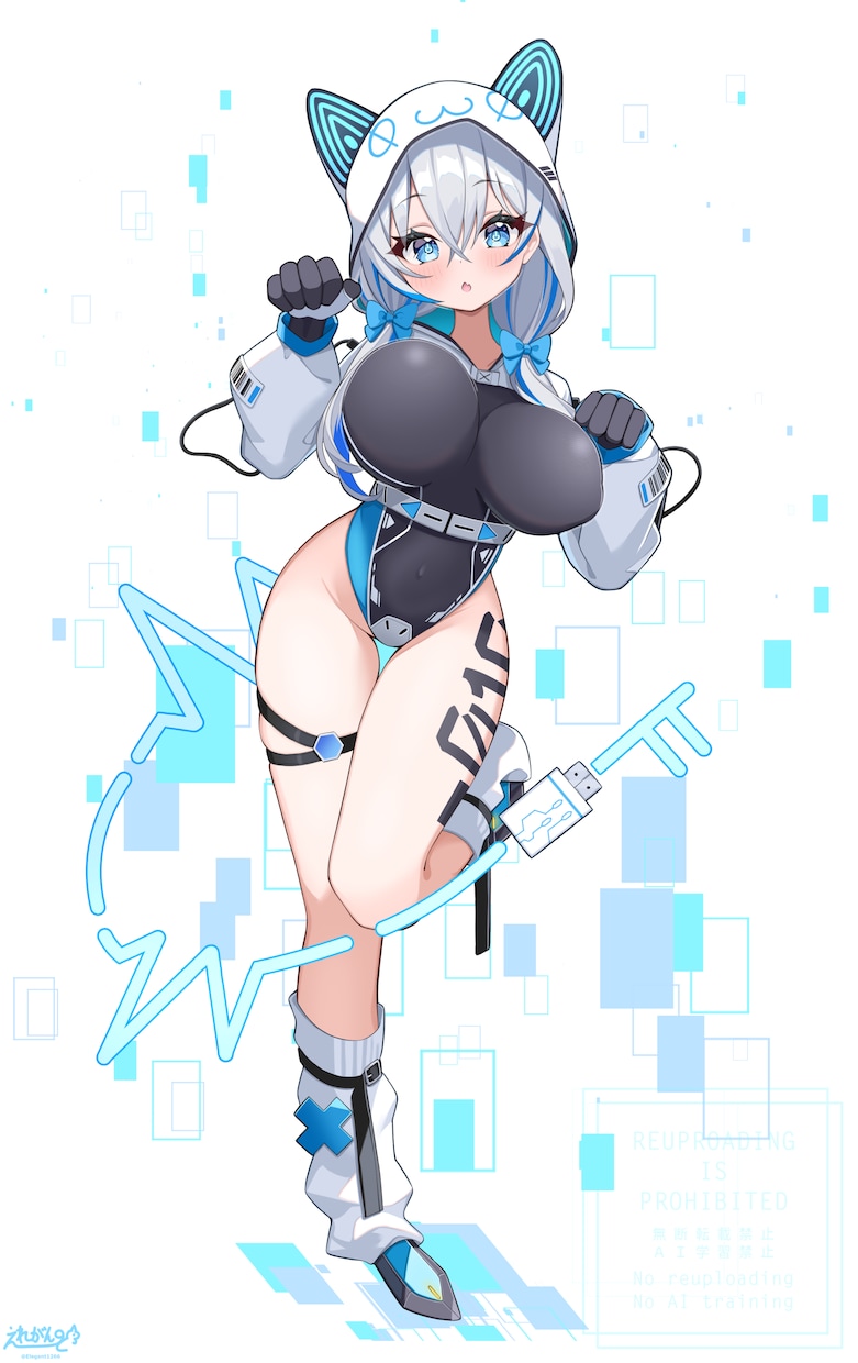 かわいい一枚絵や立ち絵イラストなど制作します 配信活動や観賞用、商用利用も可能です！ イメージ7