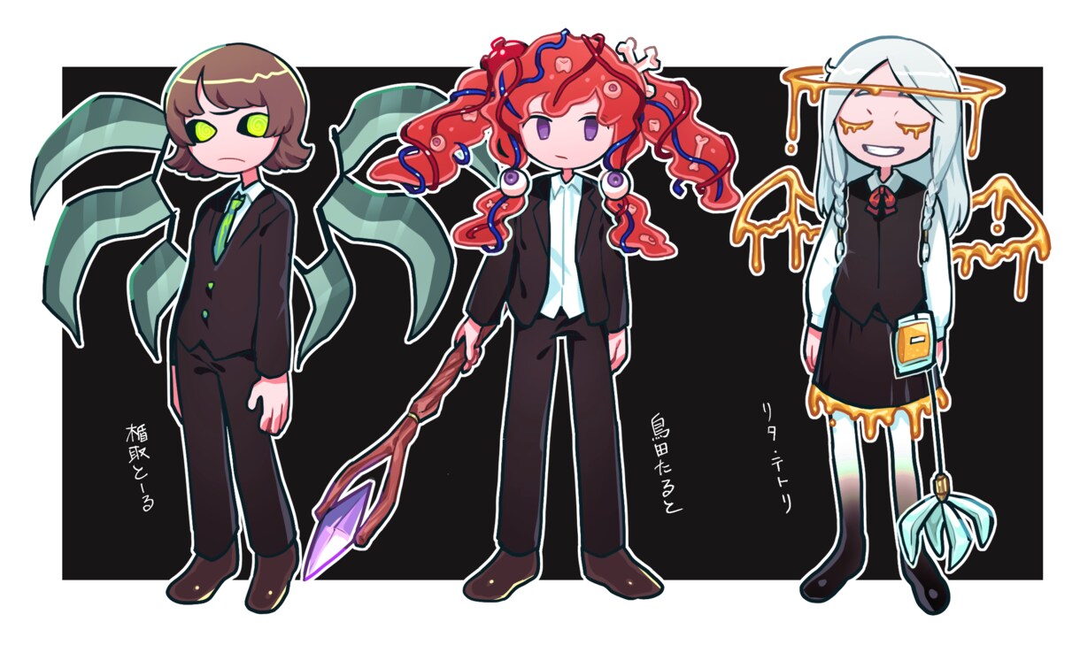 ポップ・デフォルメ調のイラスト描きます 用途に合わせたイラスト何でもお描きします！ イメージ8