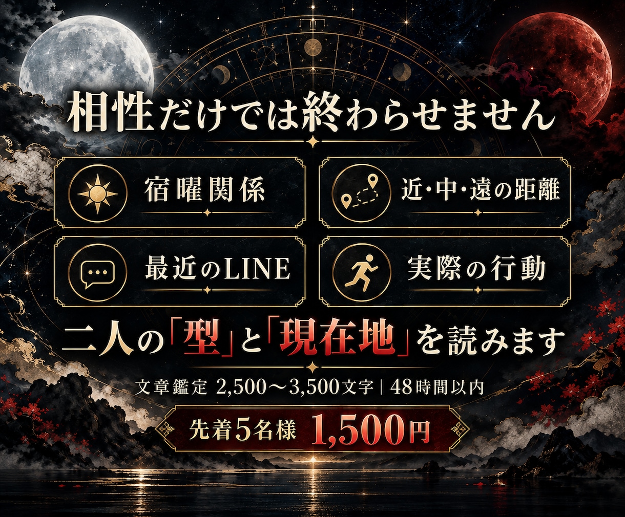 彼のLINEと生年月日から関係を分析します 宿曜×行動分析で、返信の温度差と次の一手まで読み解きます イメージ2