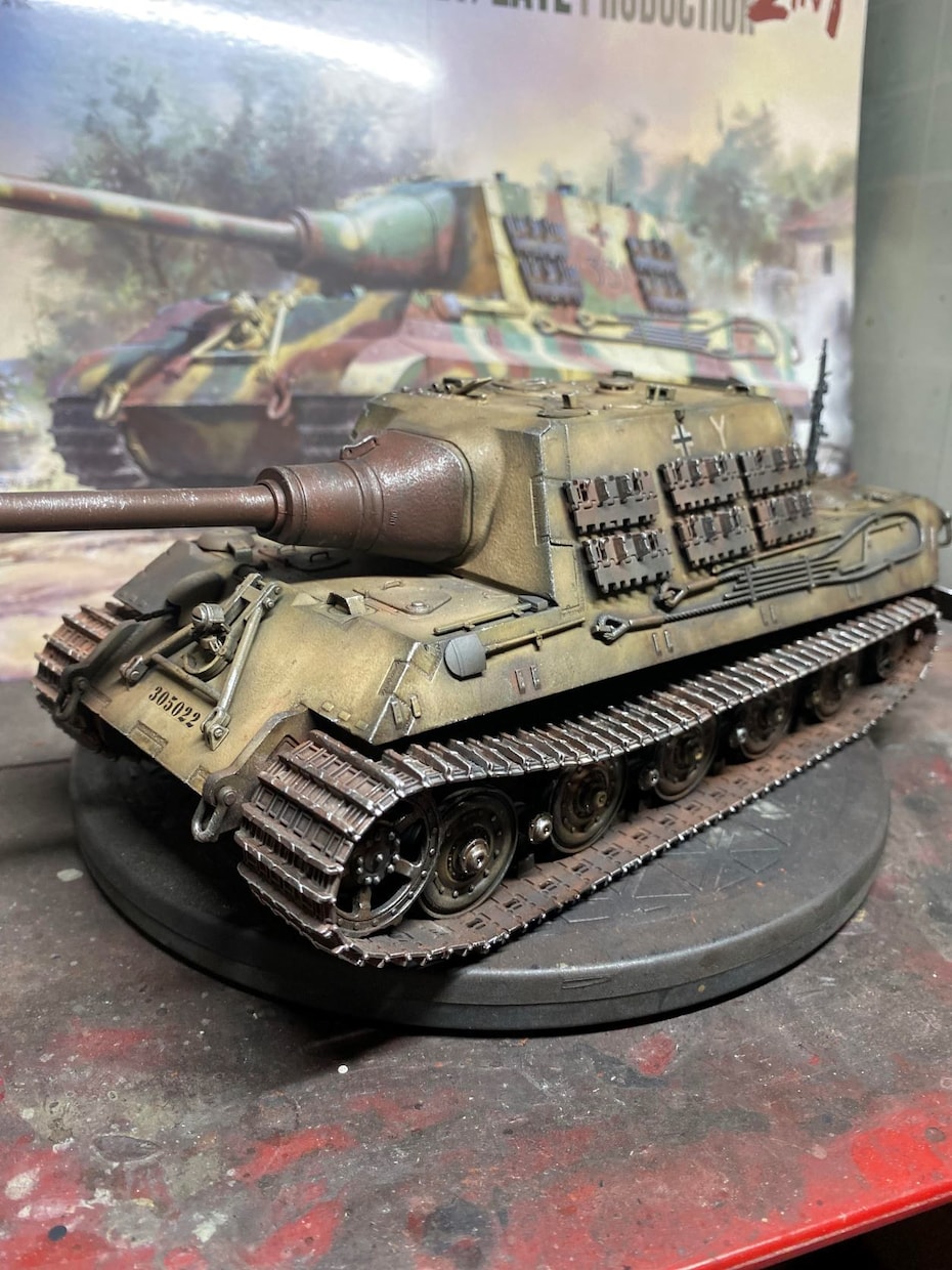 かっこいい戦車のプラモデル製作・塗装代行いたします 塗装が苦手・・工具がない・・でも戦車模型が好きという方大歓迎 イメージ3