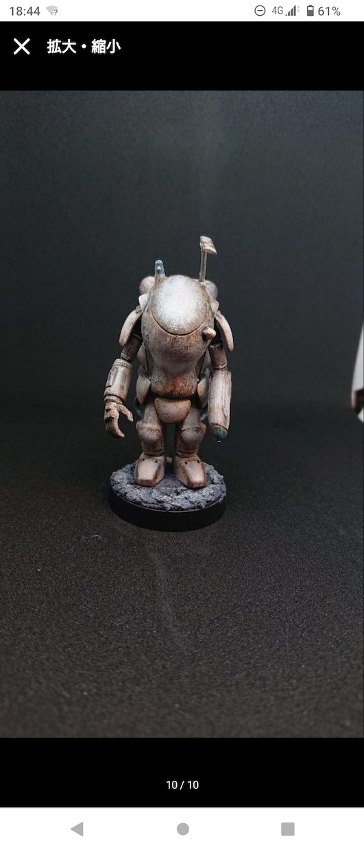 ガレージキット 等の塗装  製作代行致します あなただけのガレージキットを製作致します！他サイトでの実績有 イメージ10