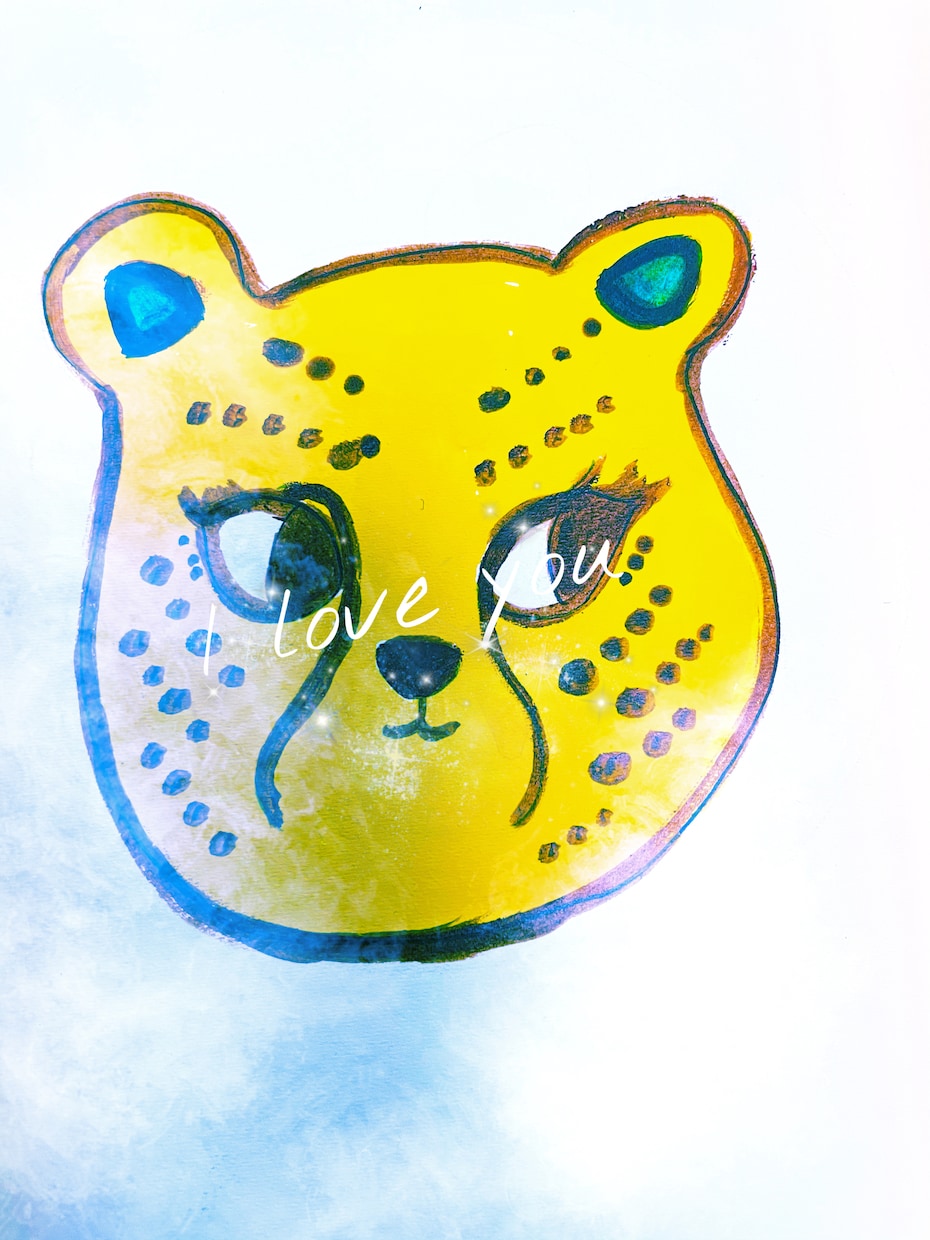 水彩画でお誕生日カード作成します お子様やお友達へ、世界で一枚の可愛いカードを作成します。 イメージ10