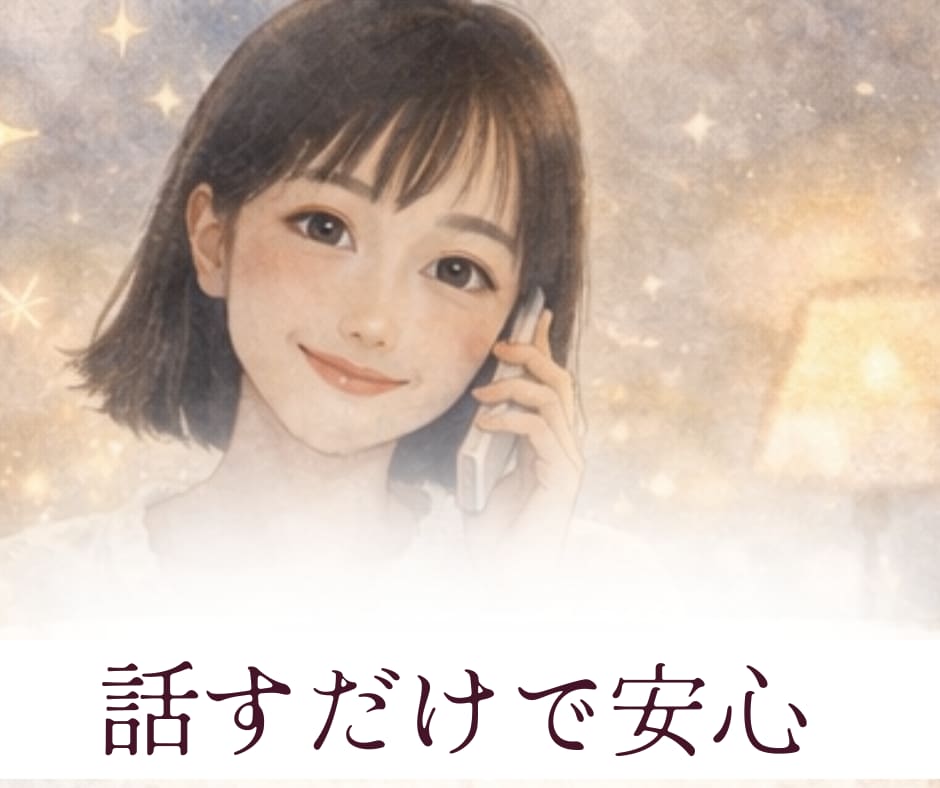 元保育士が優しく寄り添いモヤモヤを一緒にほどきます 話すだけで心が落ち着く✨愚痴/お悩み/家族/仕事/対人関係 イメージ2