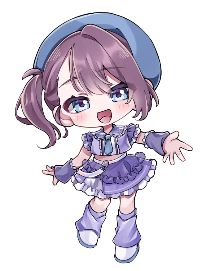 活動者様向け！デフォルメイラストをお描きします お持ちの等身イラストをかわいいデフォルメに描き起こします！ イメージ3