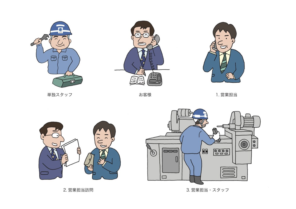 書籍イラスト、雑誌、パンフカットイラスト制作します 昭和のホンワカした癒されるイラスト描きます。 イメージ9