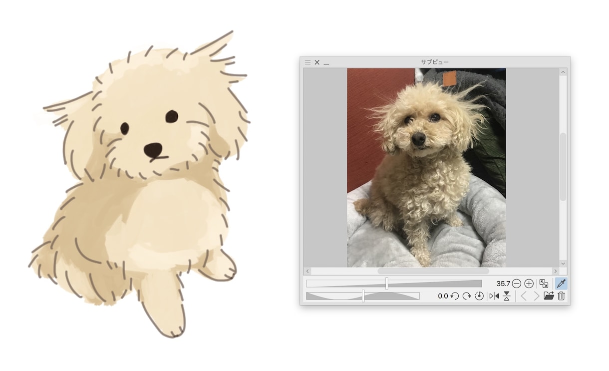 おうちのわんちゃんかわいく描きます わんちゃんの個性を描き分けられます！グッズ化OK！ イメージ2