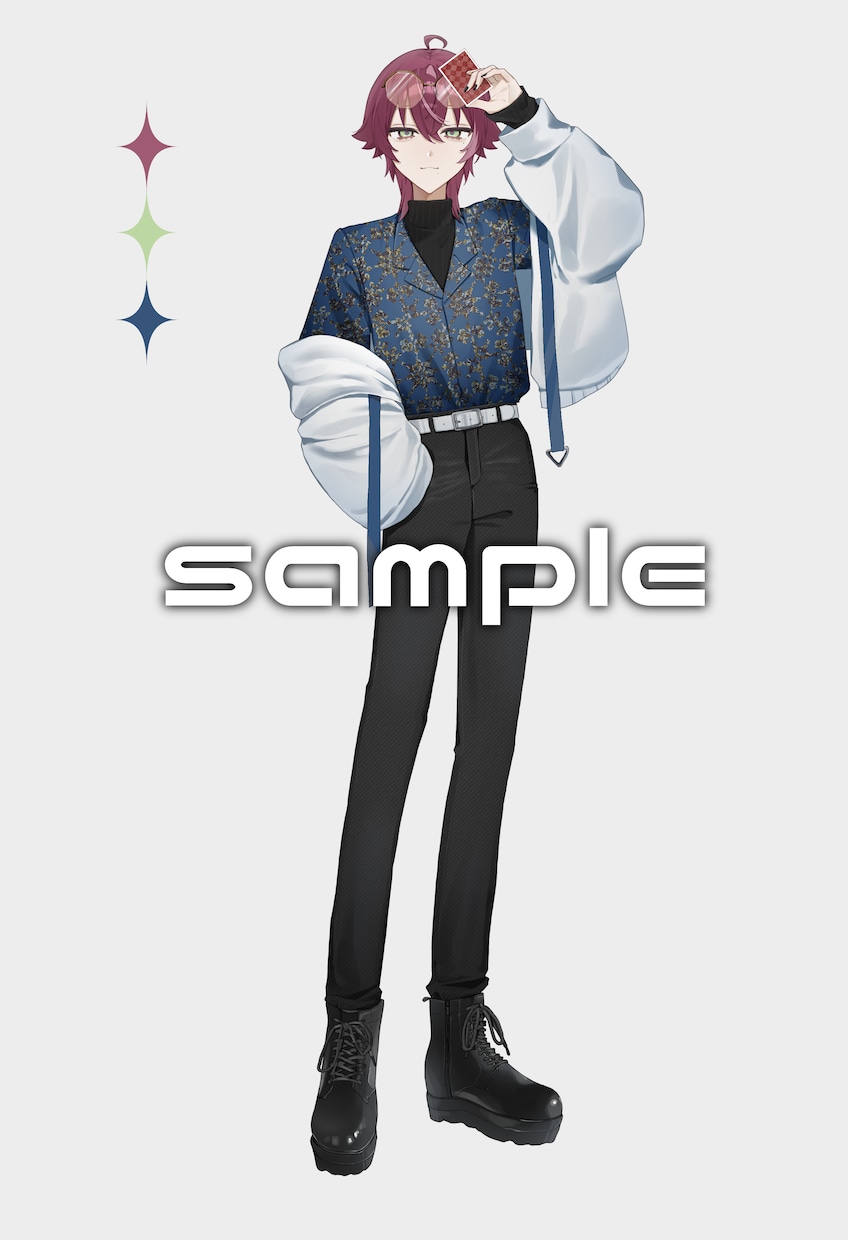 商用利用可能！キャラクターの立ち絵制作致します 【TRPG・IRIAM・配信用など】 イメージ4