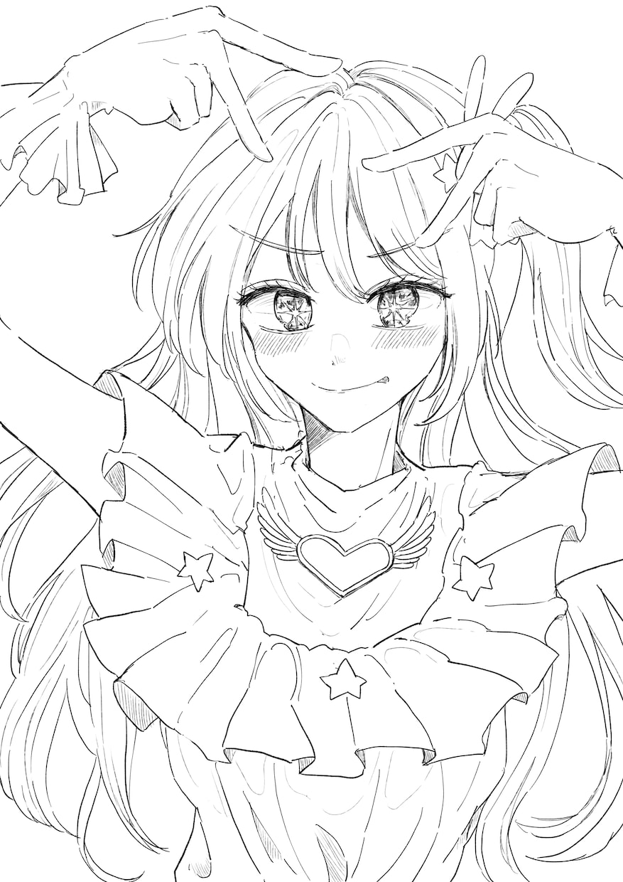 貴方だけのオリジナルイラスト丁寧に仕上げます イメージご要望から唯一無二オリジナルキャラをご提供します！ イメージ1