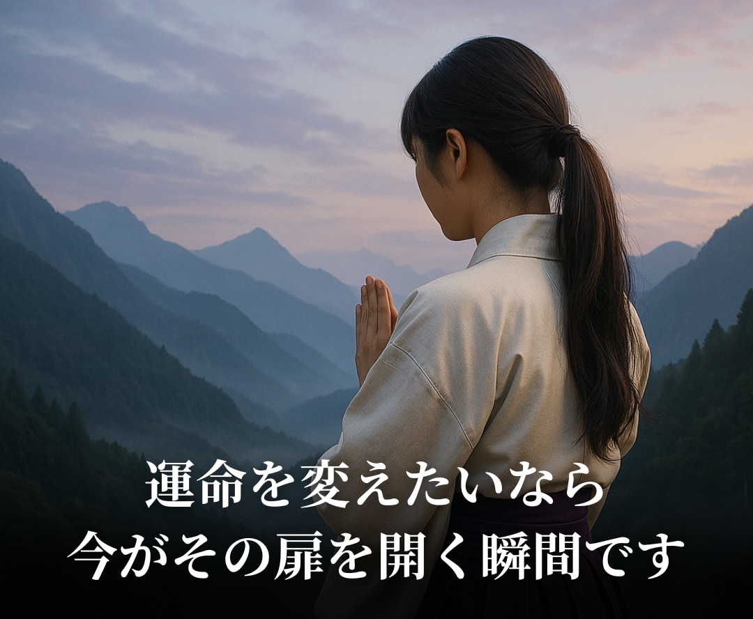 諦めきれない想いを叶える魂縁結び特別霊術を行います 愛が離れないご縁を結ぶ【特別霊術｜魂縁結の儀】 イメージ3