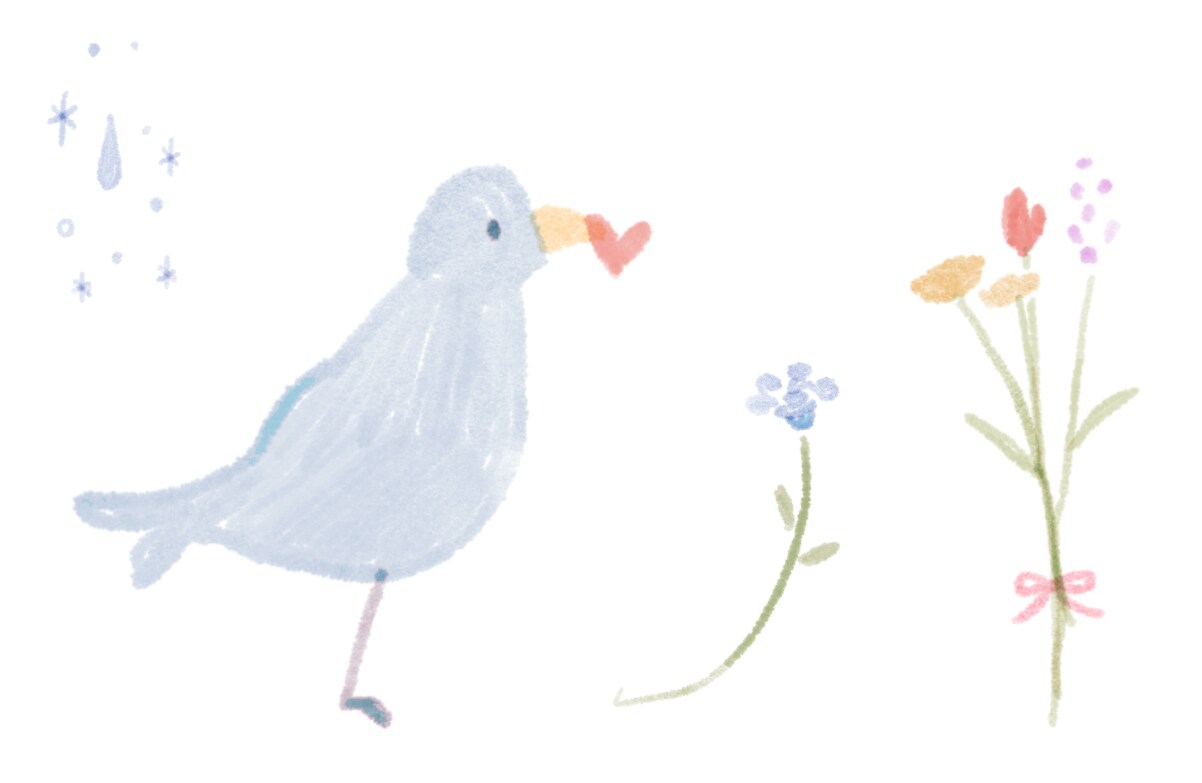 ベビー、キッズ向けのすこやかなイラスト描きます あたたかい印象のマーカー風イラストを描きます イメージ2