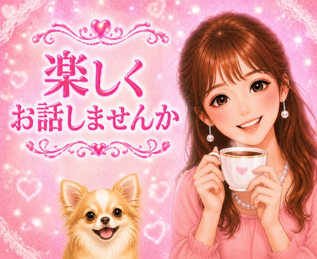 楽しく♥️雑談♥️あなたのお話なんでも聞きます 気軽におしゃべりしませんか♥️お友達感覚で♥️リラックス♥️ イメージ4