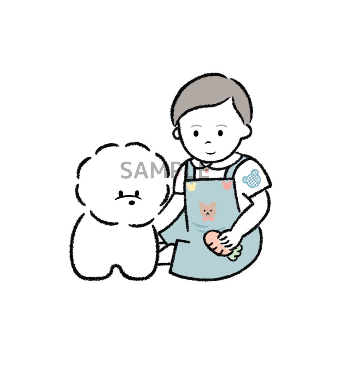 あなたの大事なペットと思い出に残る1枚に仕上げます アイコン、youtubeのプロフィールに、プレゼントにも◎ イメージ6