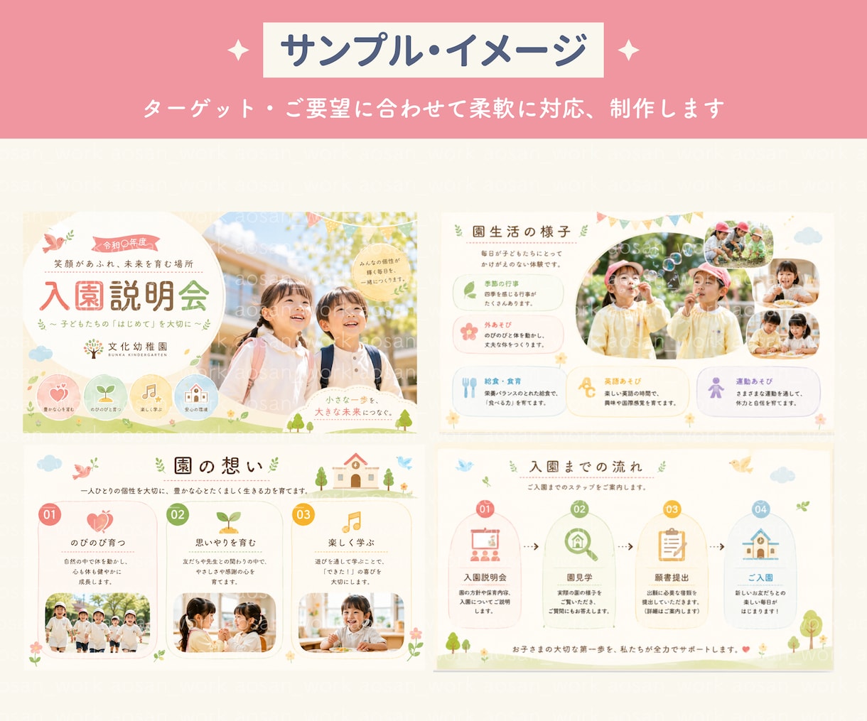伝わるスライド資料を丁寧に作成します 高品質！Canvaデータ付き！1週間無料サポート付きで安心 イメージ5